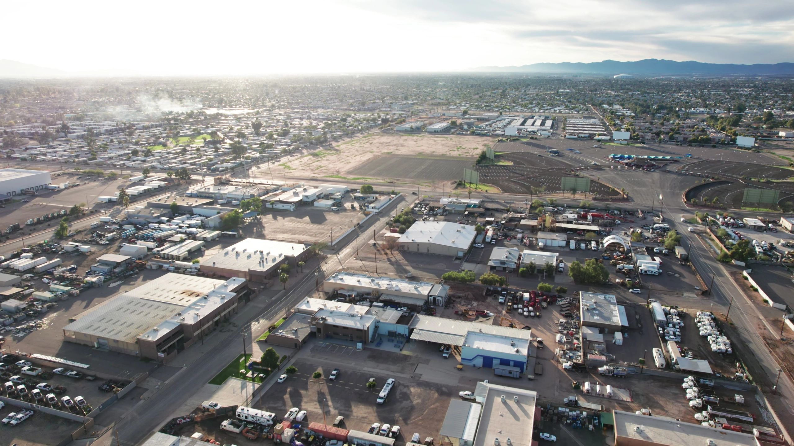 Industrial District and Warehouses in Glendale, Arizona